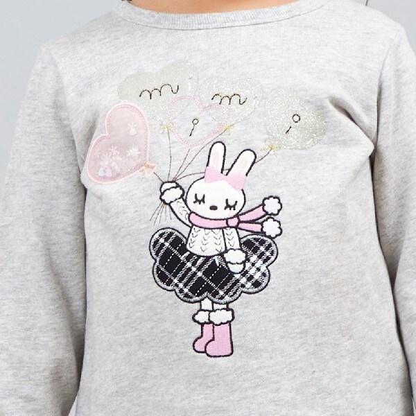 KP mimi貼布繡愛心氣球衛衣（80～150）