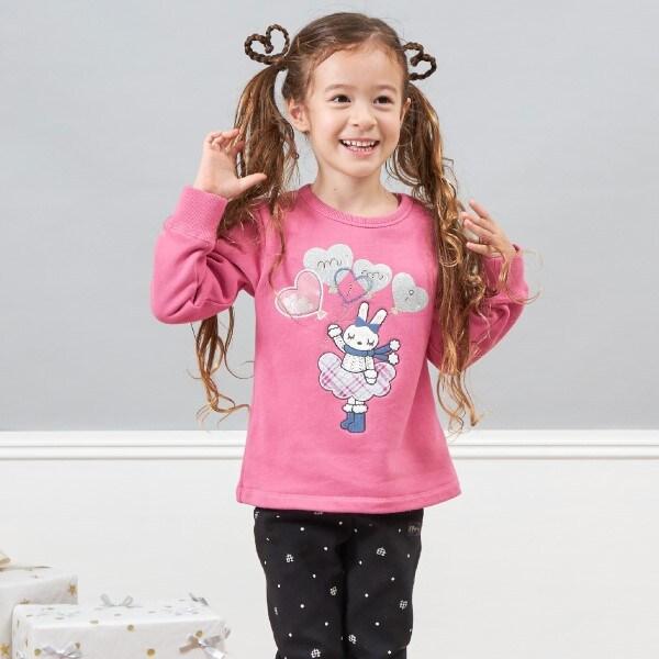 KP mimi貼布繡愛心氣球衛衣（80～150）