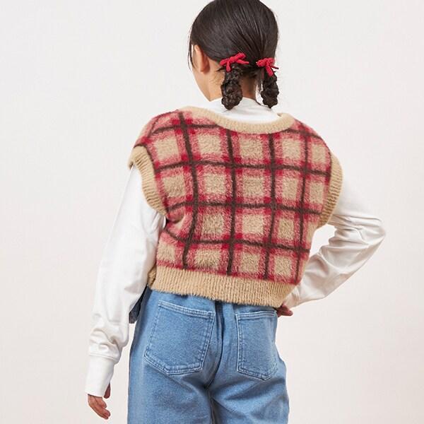 troislapins 可水洗馬甲&T恤套裝（140～160）