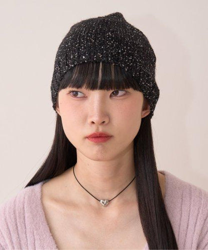 亮片針織帽【韓國時尚】