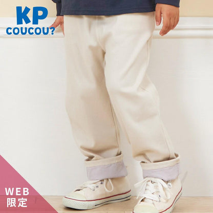 KP coucou? 裙襬蝴蝶結長褲（80～140）