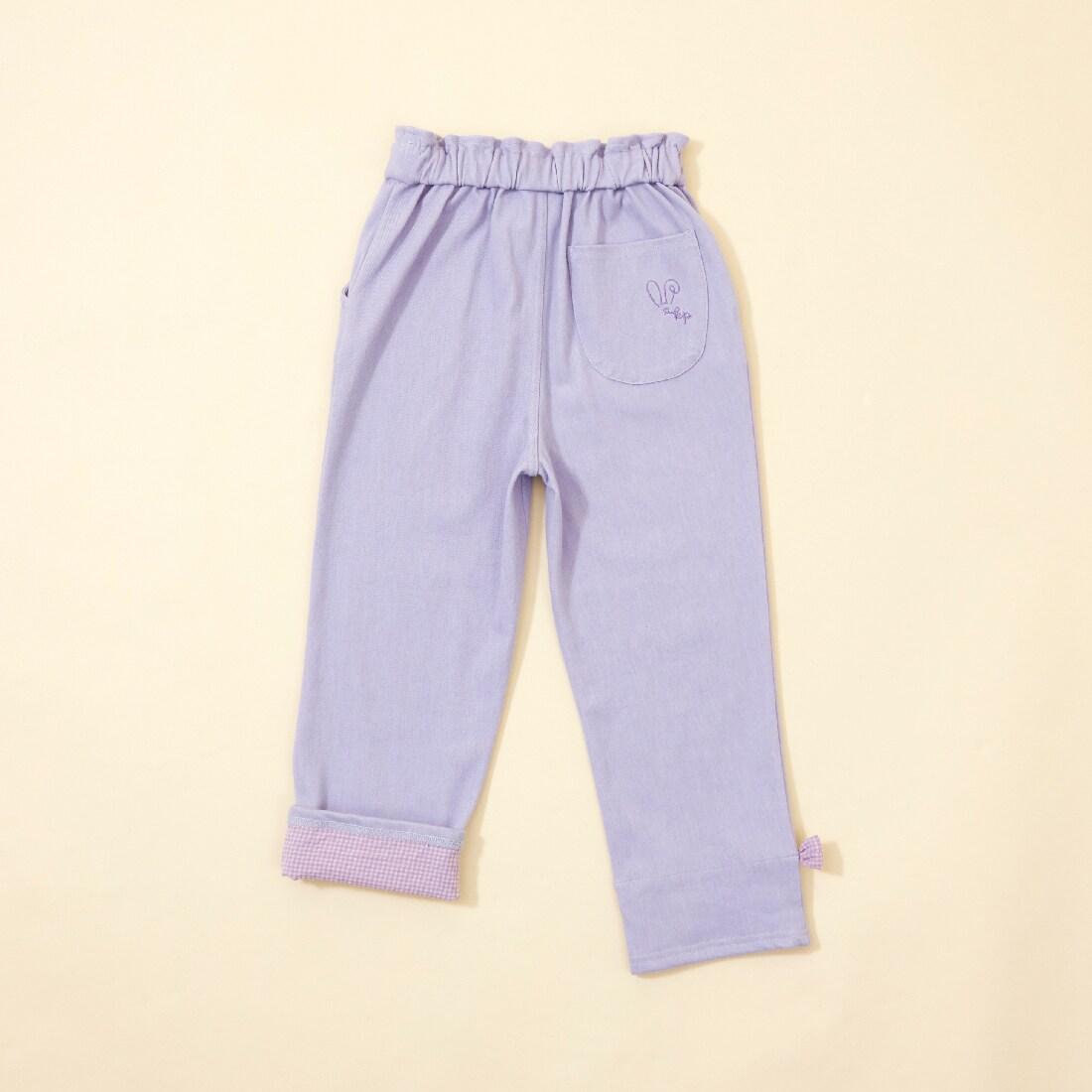 KP coucou? 裙襬蝴蝶結長褲（80～140）