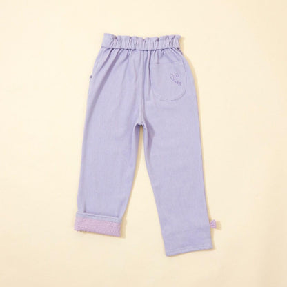 KP coucou? 裙襬蝴蝶結長褲（80～140）