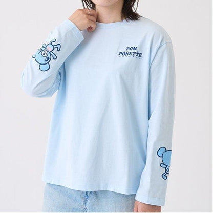 薄荷君 袖子貼布T恤