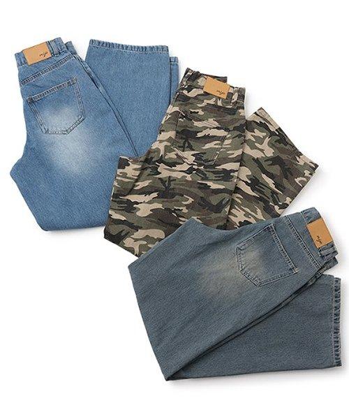 弧形褲【韓國時尚】