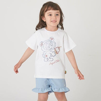 ナカムラくん亮片裝飾T恤【100㎝】