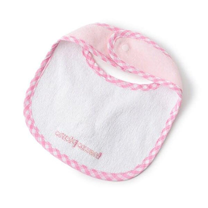 帶有ベビーベリエちゃん圖案的嬰兒圍兜