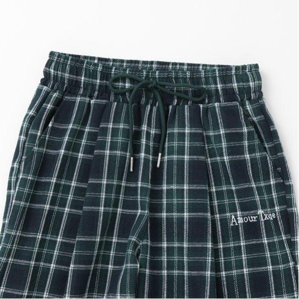 直筒合身一體式長褲