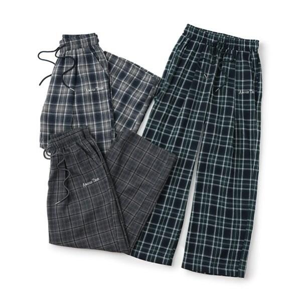 直筒合身一體式長褲