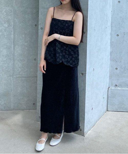 天鵝絨百褶裙