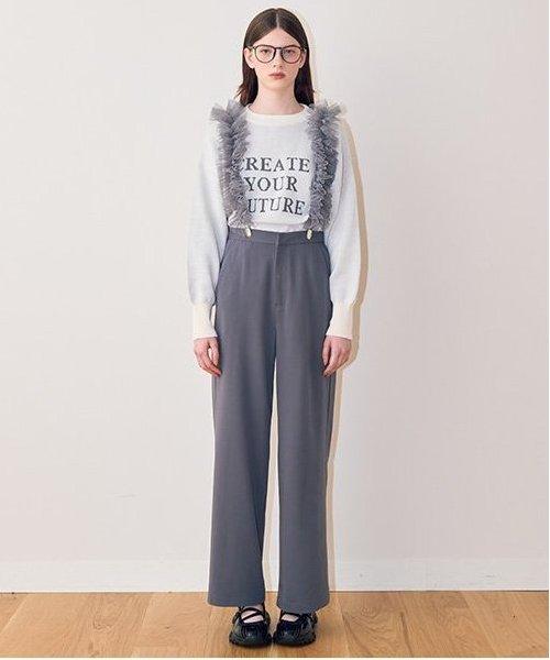 裙褲疊穿長褲【韓國時尚】