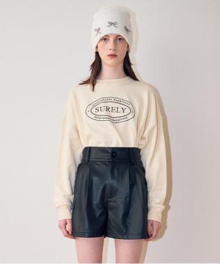 仿皮短褲【韓國時尚】