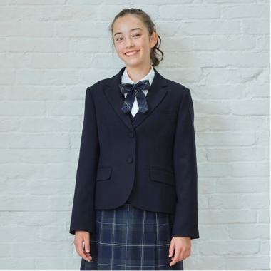 *薩克森呢雙扣西裝夾克