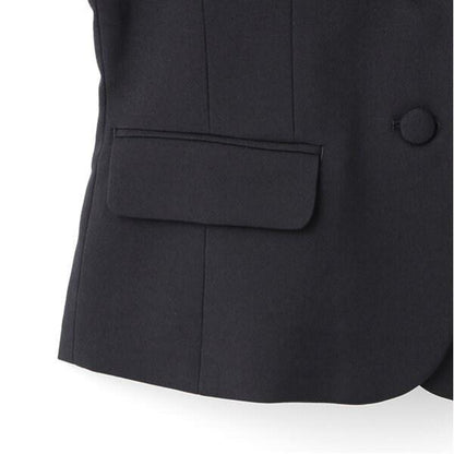 *薩克森呢雙扣西裝夾克