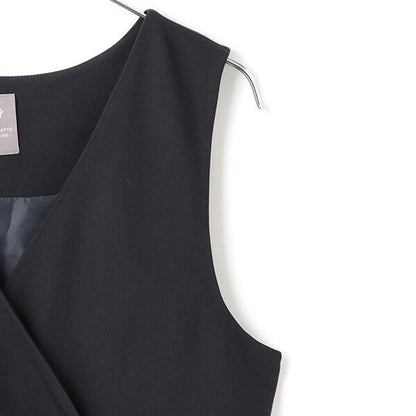 *百褶拼接連衣裙