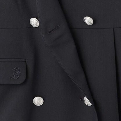 *百褶拼接連衣裙