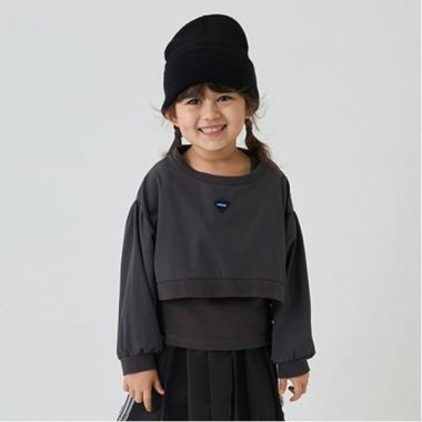 【套裝商品】短款套頭衫/背心套裝