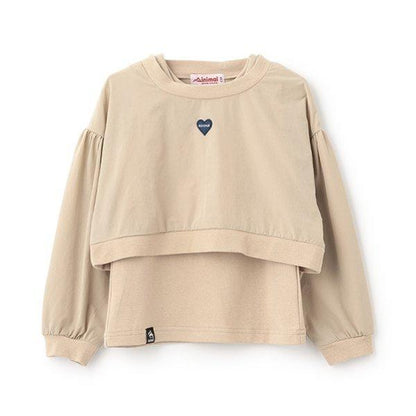 【套裝商品】短款套頭衫/背心套裝