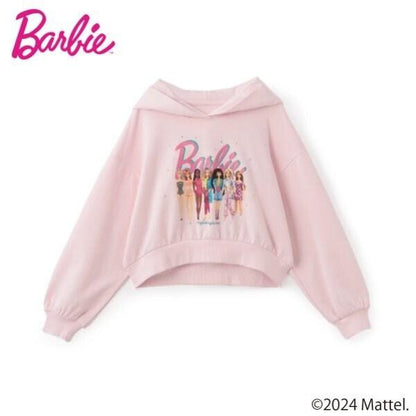 Barbie／短款連帽衛衣