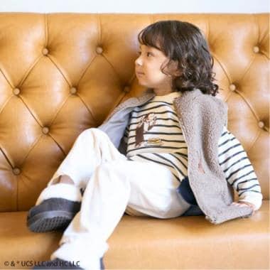 《小猴子喬治》刺繡短褲