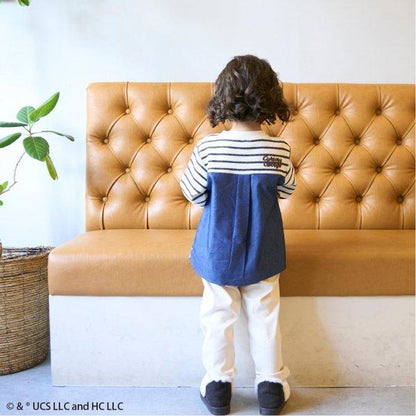 《小猴子喬治》刺繡短褲