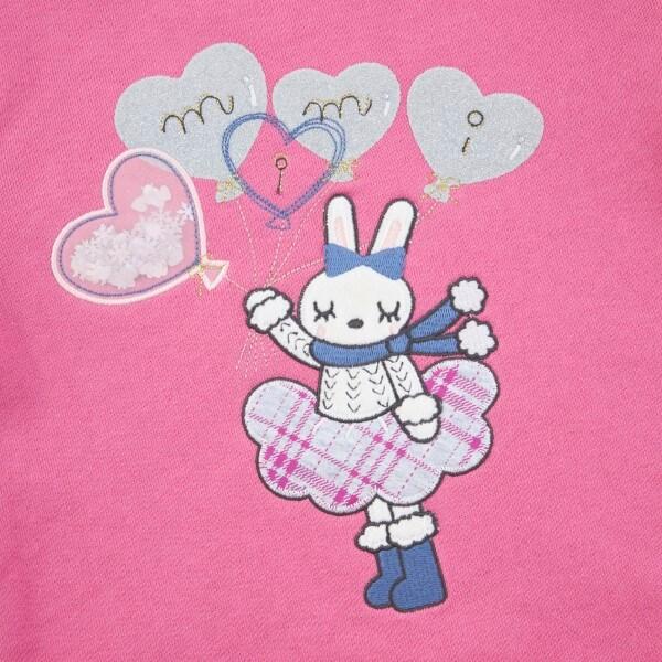 KP mimi貼布繡愛心氣球衛衣（80～150）