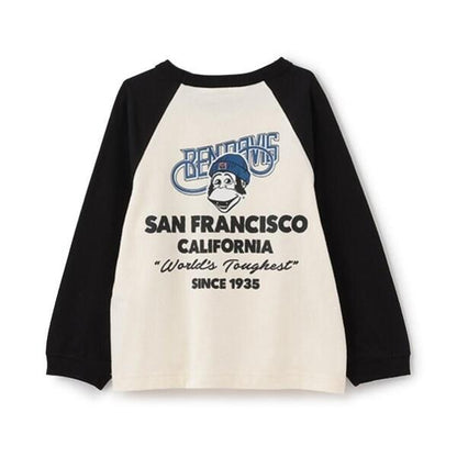 【BEN DAVIS】印花插肩袖T恤