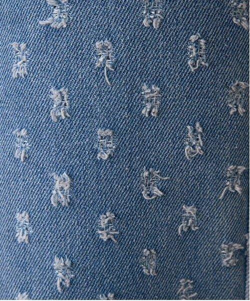 鏤空寬鬆長褲【韓國時尚】