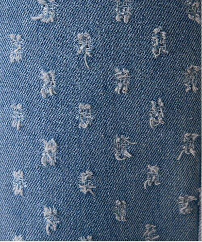 鏤空寬鬆長褲【韓國時尚】