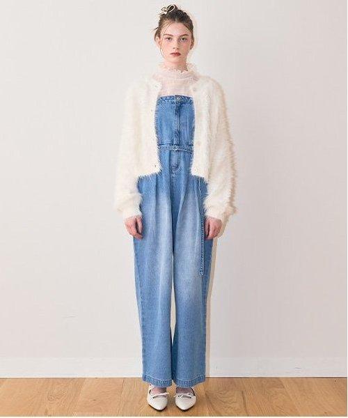 牛仔連體衣【韓國時尚】