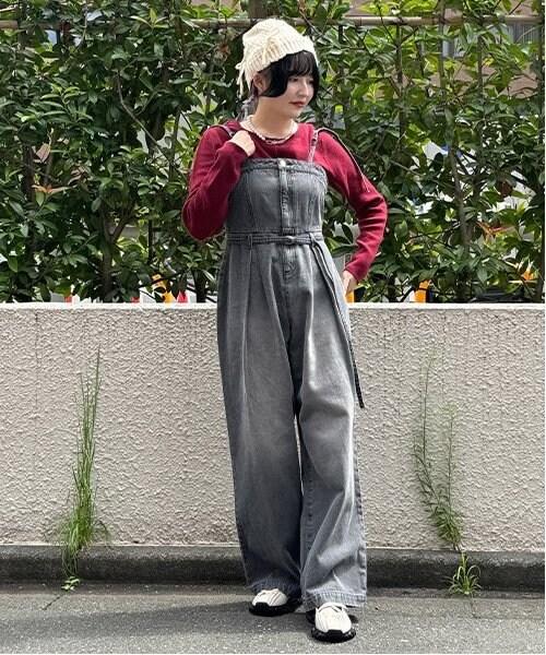 牛仔連體衣【韓國時尚】