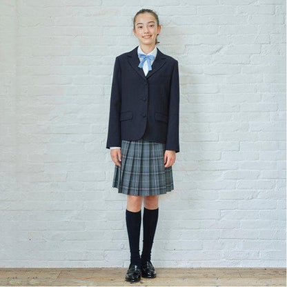*TW百褶格紋裙