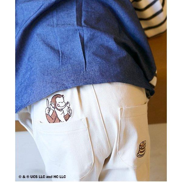 《小猴子喬治》刺繡短褲