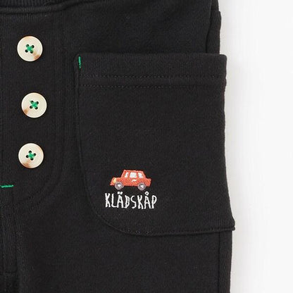 【人氣商品】【直營店無售】汽車刺繡長款錐形褲