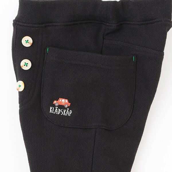 【人氣商品】【直營店無售】汽車刺繡長款錐形褲