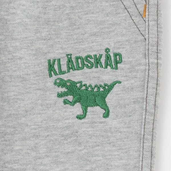 【人氣商品】【直營店無售】恐龍刺繡點綴短褲