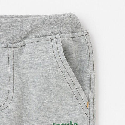 【人氣商品】【直營店無售】恐龍刺繡點綴短褲