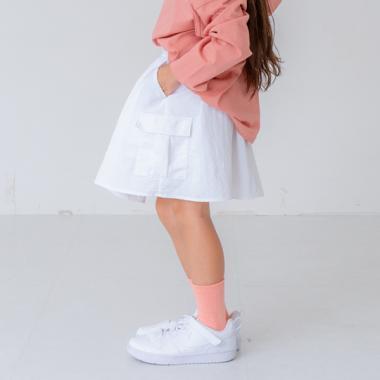 尼龍工裝半身裙