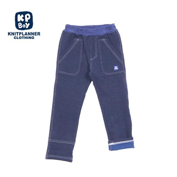 KPBOY 彈力內層毛圈長褲(80～90)