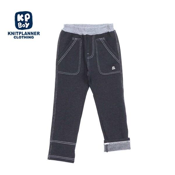 KPBOY 彈力內層毛圈長褲(80～90)