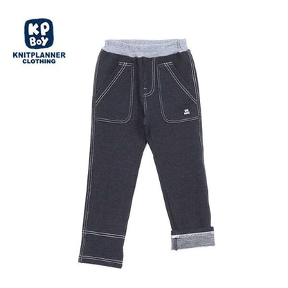 KPBOY 彈力內層毛圈長褲(80～90)