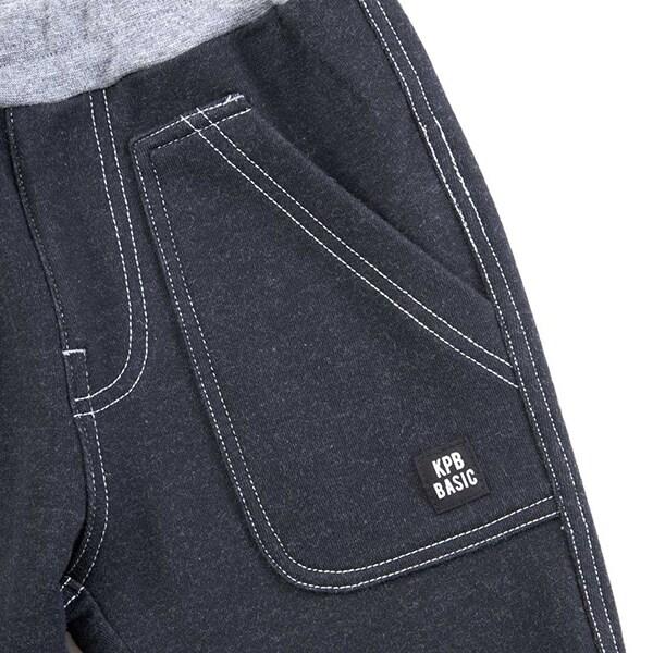 KPBOY 彈力內層毛圈長褲(80～90)