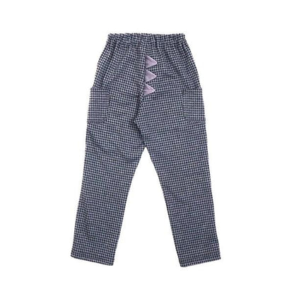 千鳥格提花恐龍兒童褲（80～110）