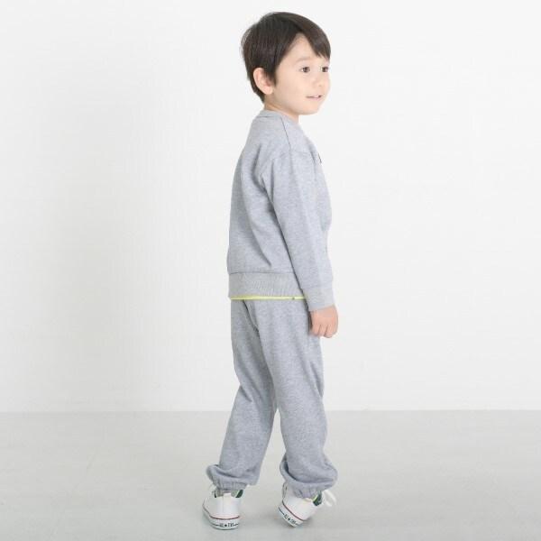 KPBOY 電車刺繡薄絨套裝（80～120）