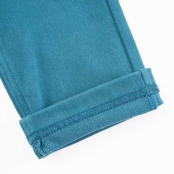 KPBOY 斜紋彈力加絨長褲(80～150)