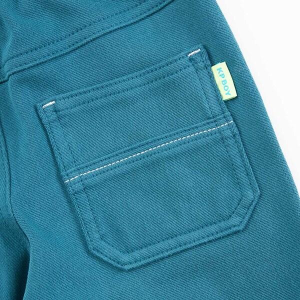 KPBOY 斜紋彈力加絨長褲(80～150)