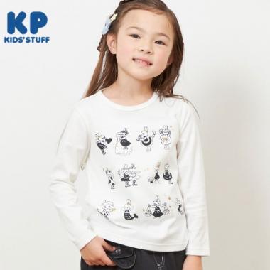 12星座印花長袖T恤（80～150）