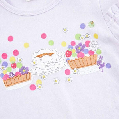 KP 果餡餅貼花長袖T恤（90～140）