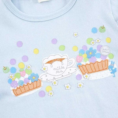 KP 果餡餅貼花長袖T恤（90～140）