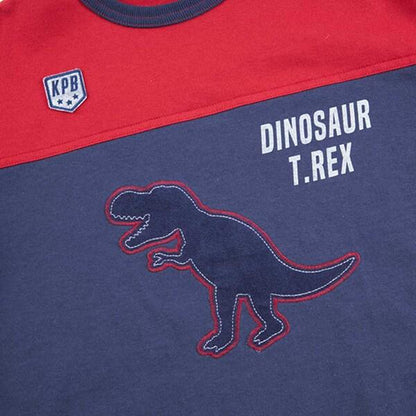 KPBOY 日本製/恐龍圖案長袖T恤（80～140）